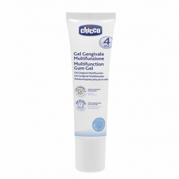 Gel gingival multifunctional chicco baby moments, 30ml