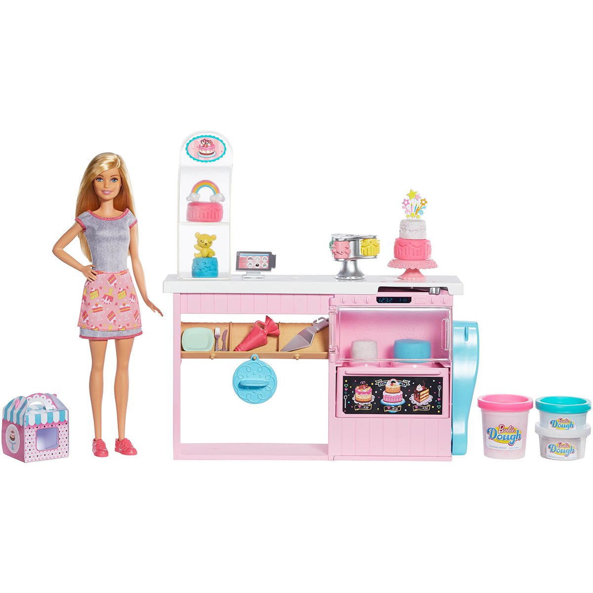 Set de joaca Barbie – Insula de cofetarie Barbie imagine 2022 protejamcopilaria.ro