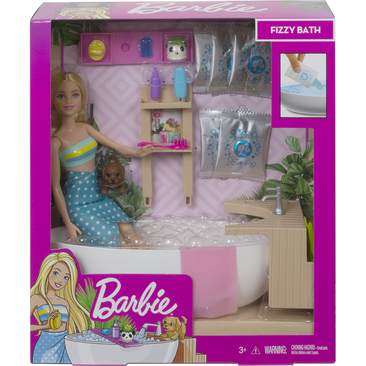 Set de joaca Barbie, Relaxarea in cada
