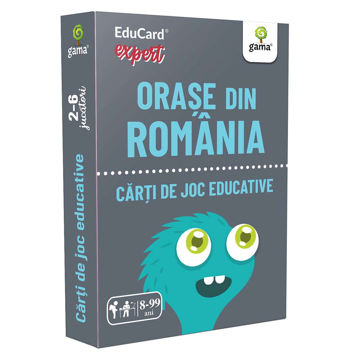 Editura Gama, Carti de joc educative Expert, Orase din Romania