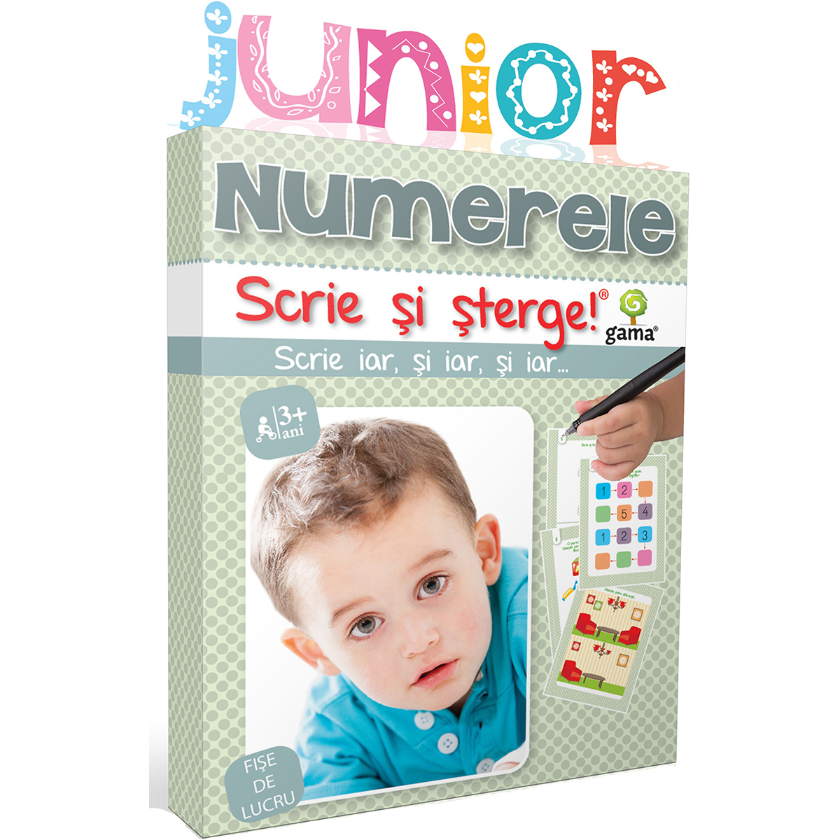 Editura Gama, Scrie si sterge Junior, Numerele