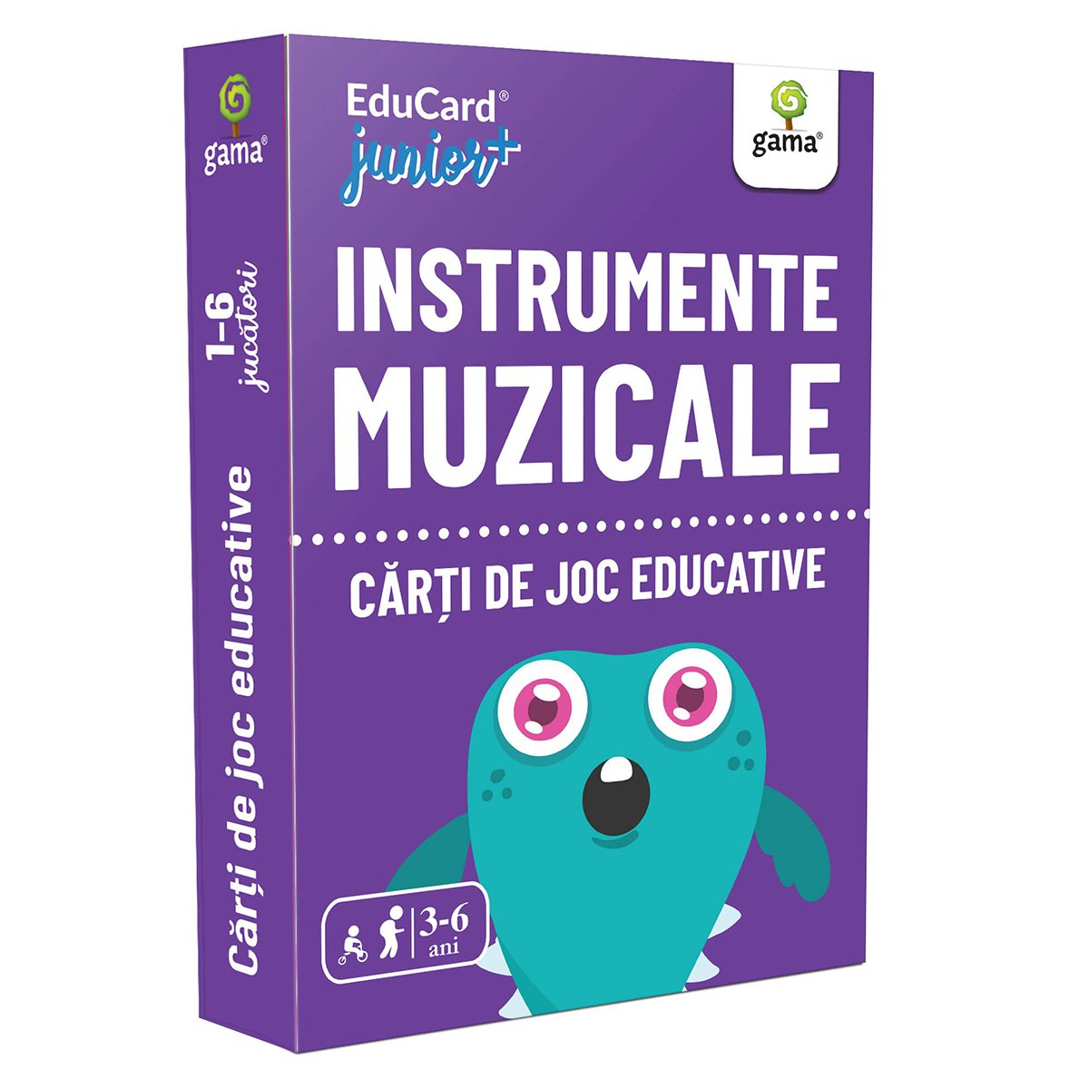 Editura Gama, Carti de joc educative Junior Plus, Instrumente muzicale Carti pentru copii 2023-09-27 3
