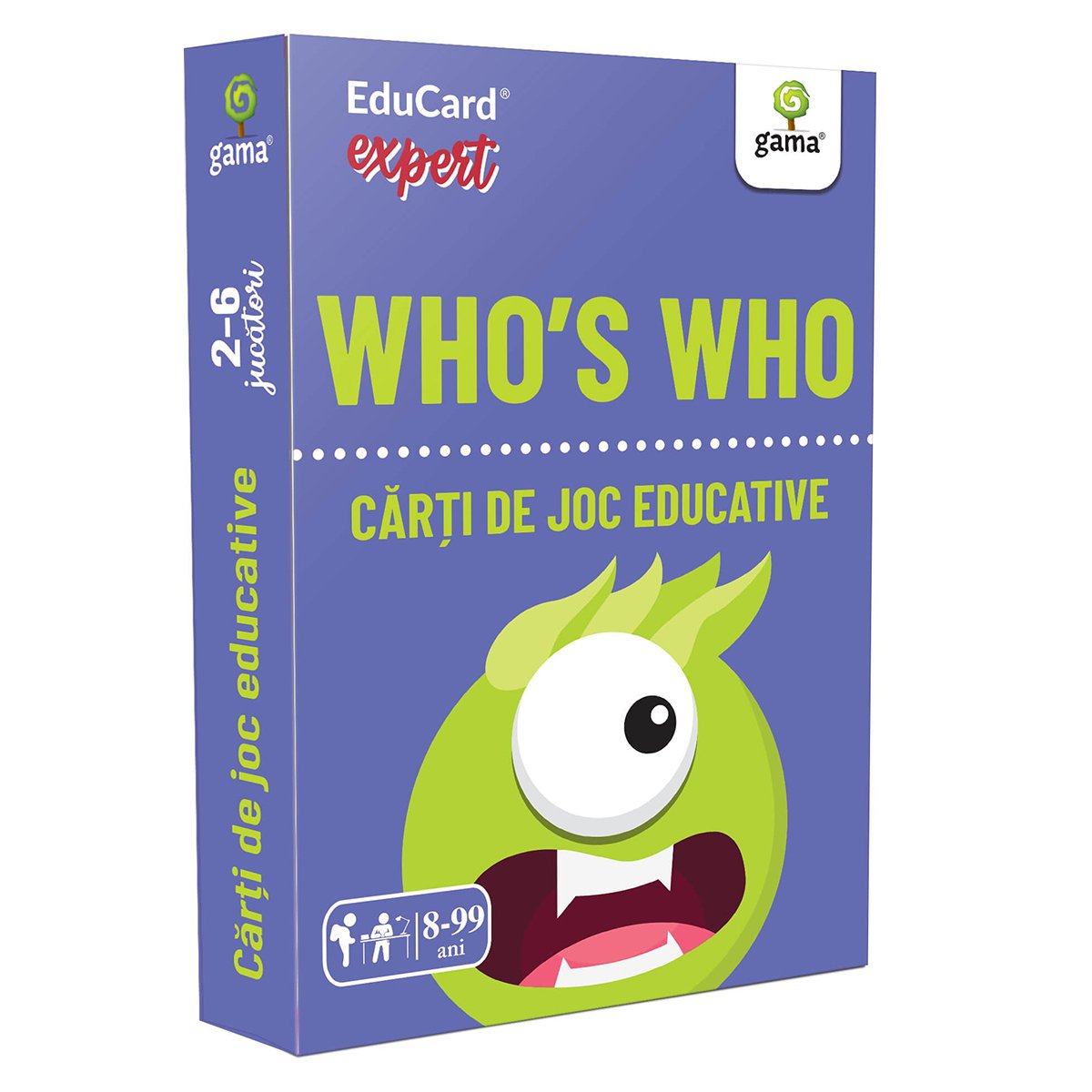 Editura Gama, Carti de joc educative Expert. Who's Who