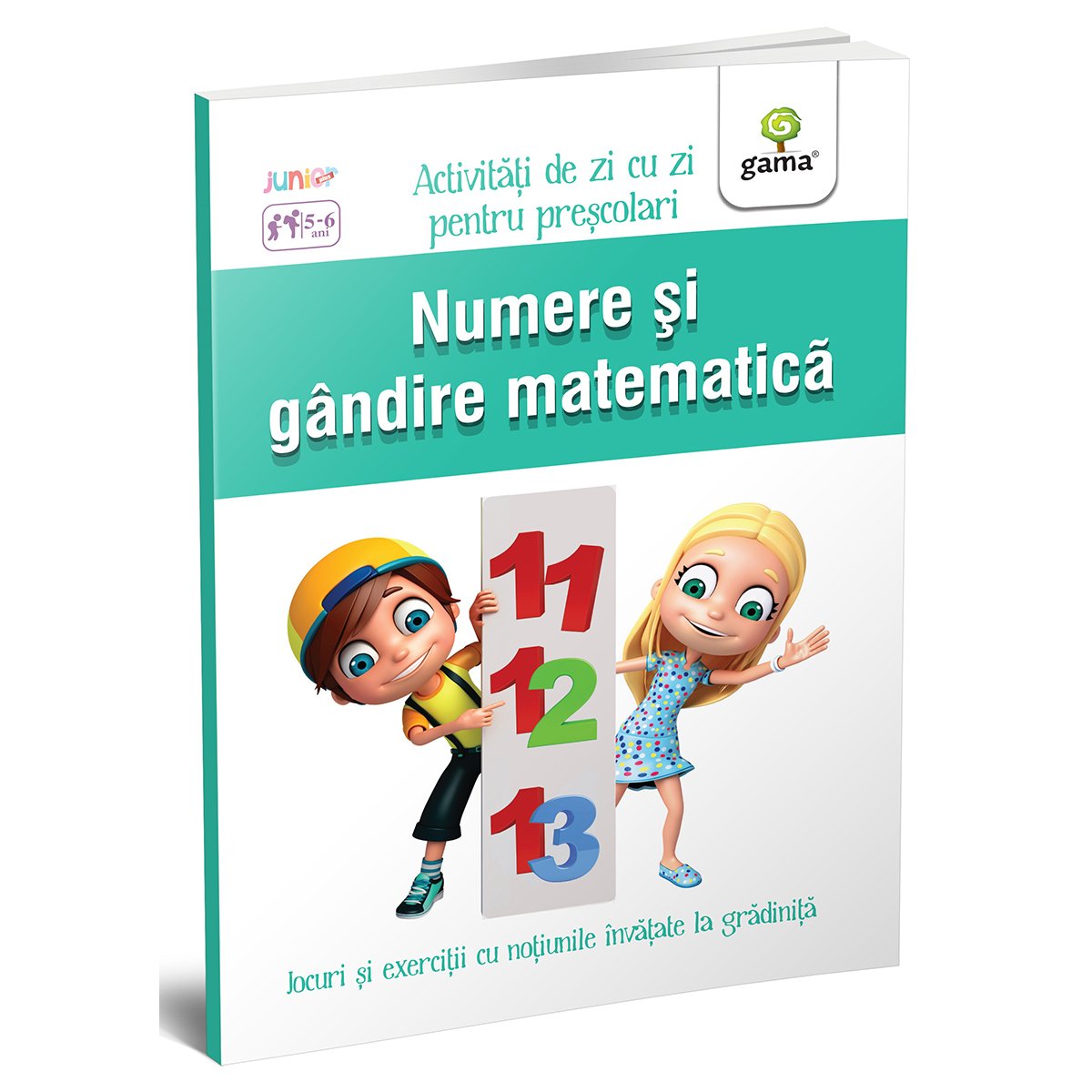 Carte Editura Gama, Numere si gandire matematica 5-6 ani, Activitati de zi cu zi