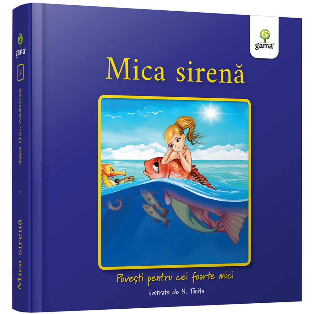 Povesti pentru cei foarte mici, Mica sirena -Poveşti imagine 2022 protejamcopilaria.ro