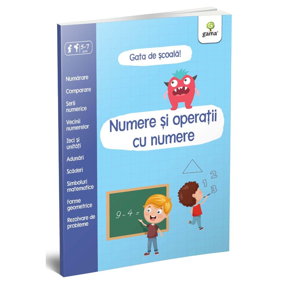 Numere si operatii cu numere, Gata de scoala carti imagine 2022 protejamcopilaria.ro