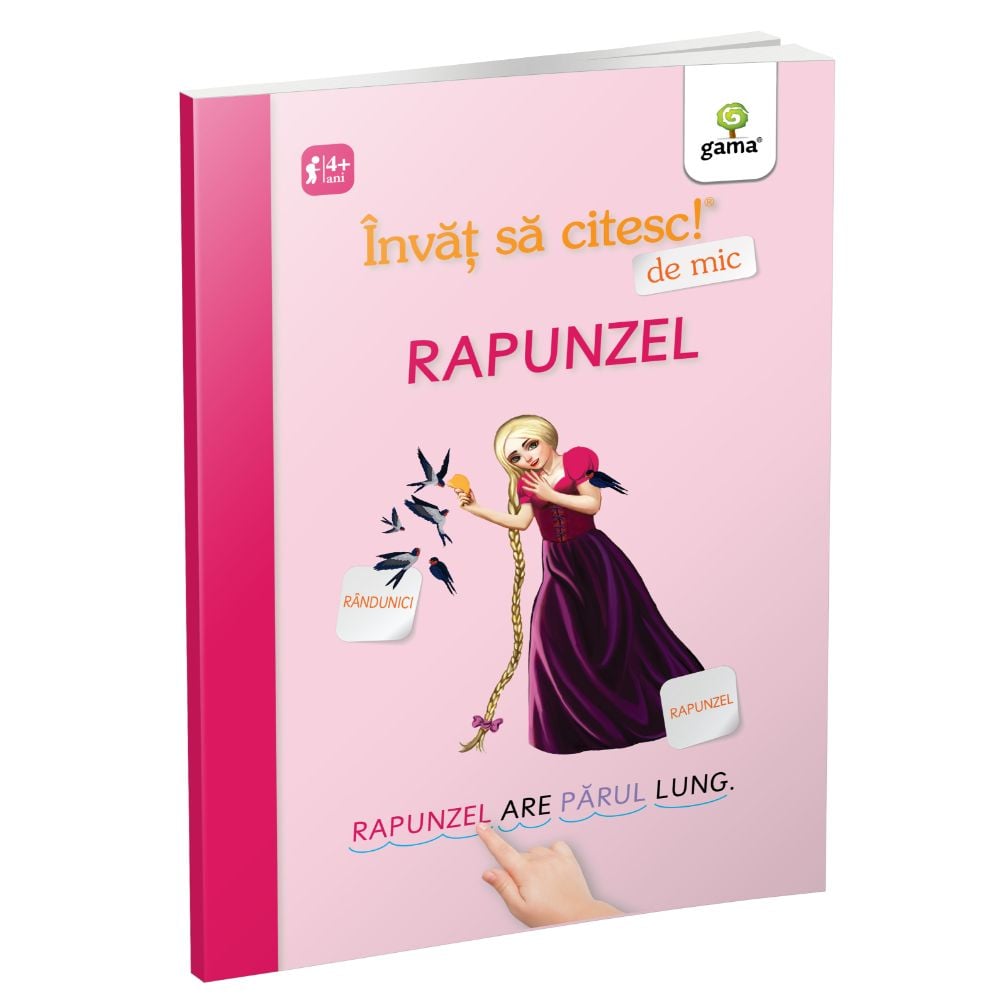 Poze Rapunzel, Invat sa citesc de mic