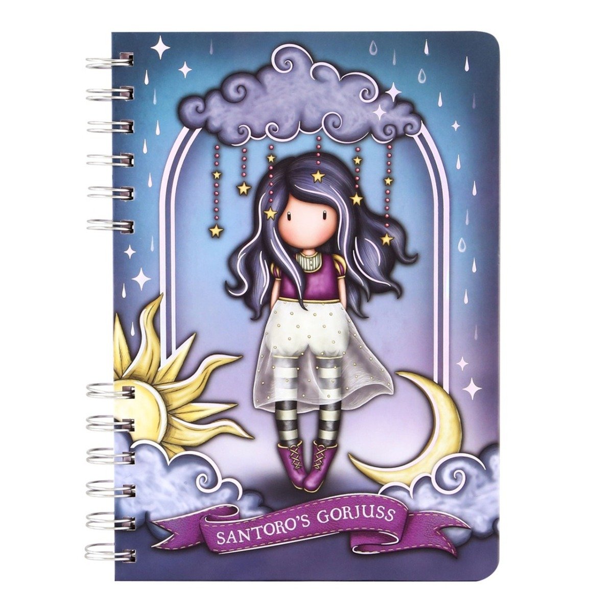 Agenda cu spirala, Gorjuss, Little Storm Cloud, 192 file