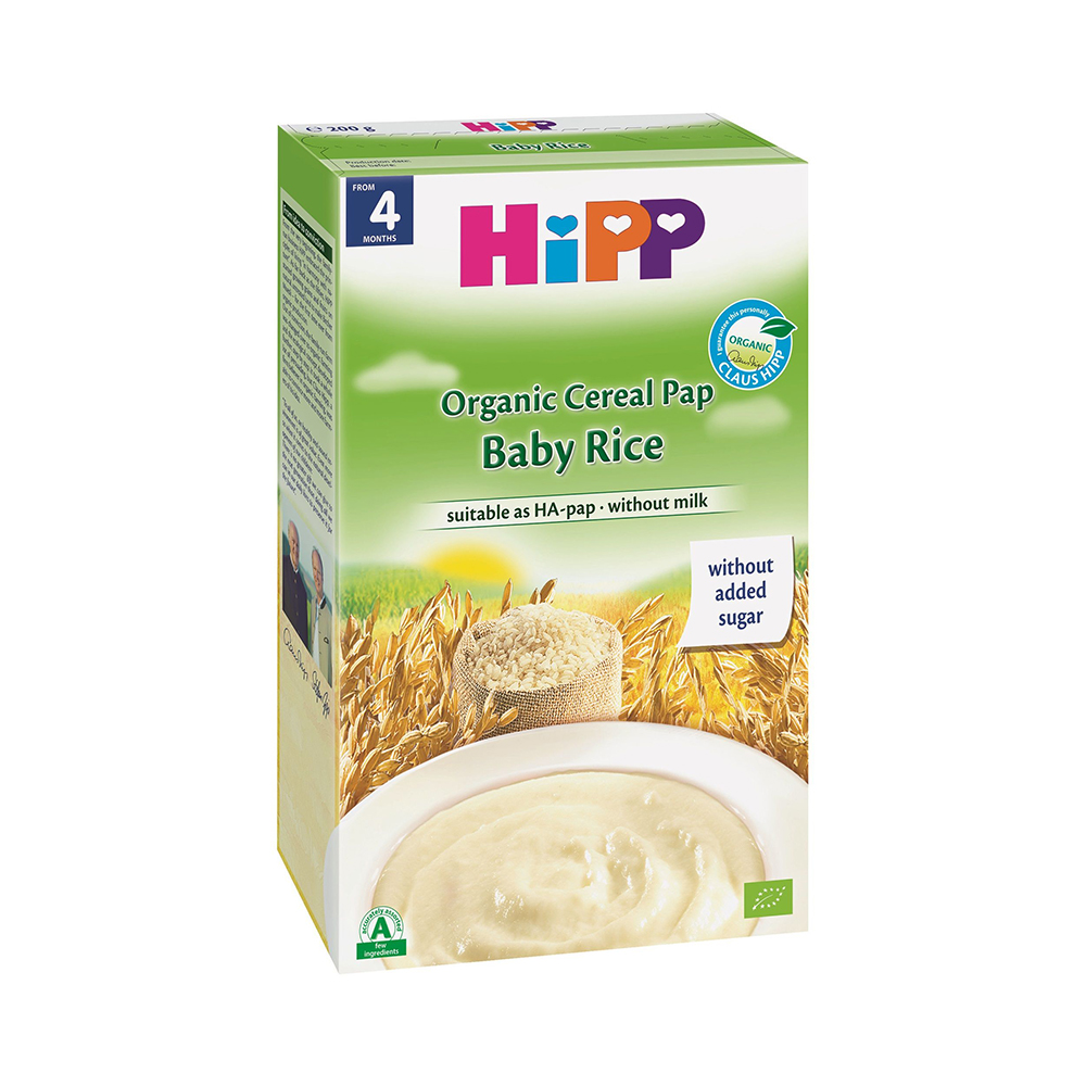 Cereale hipp orez, 200 g, 4 luni+