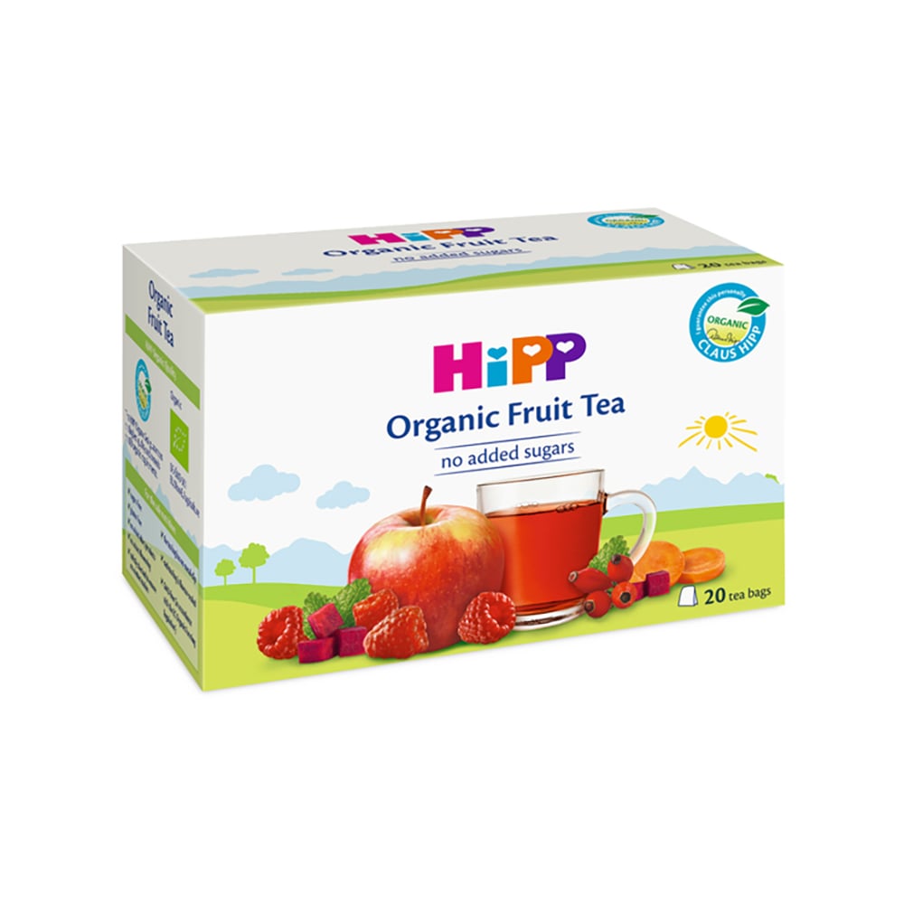Ceai organic de fructe pentru bebelusi hipp, 40 g