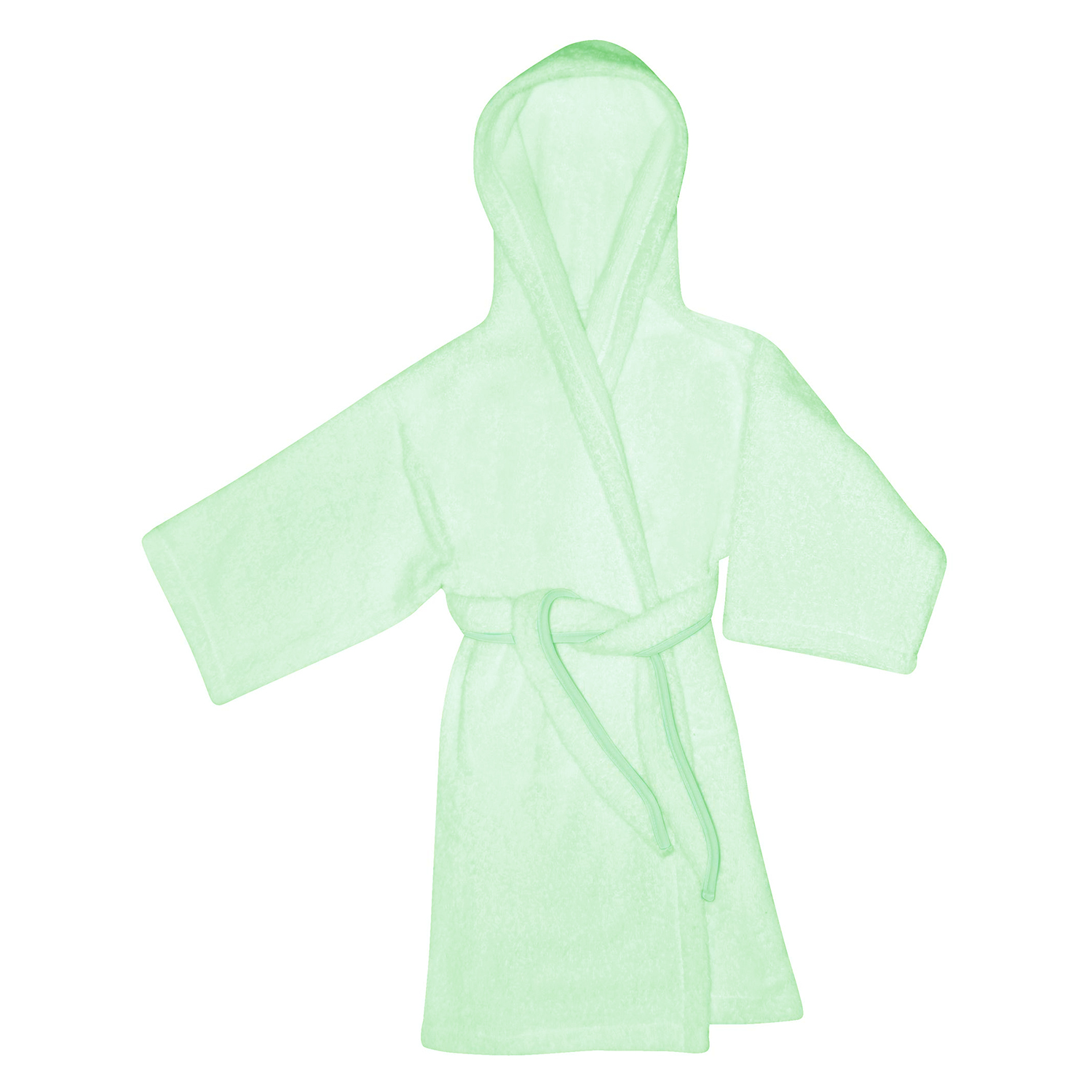 halat de baie lorelli classic 98 cm, verde