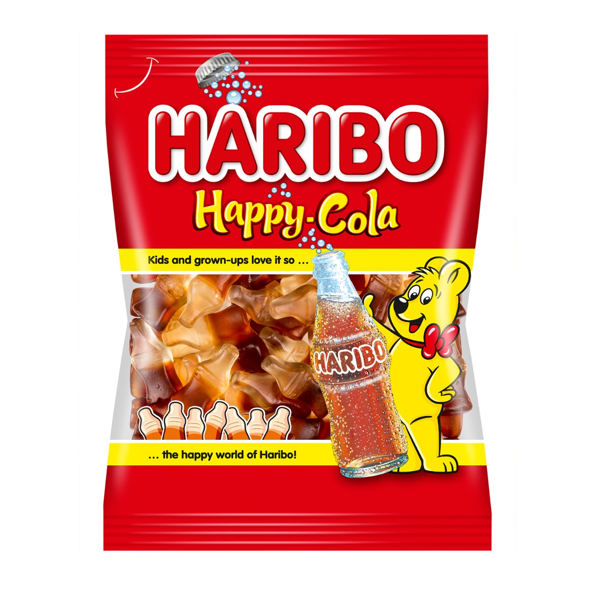Jeleuri Haribo Happy Cola, 200 g Haribo