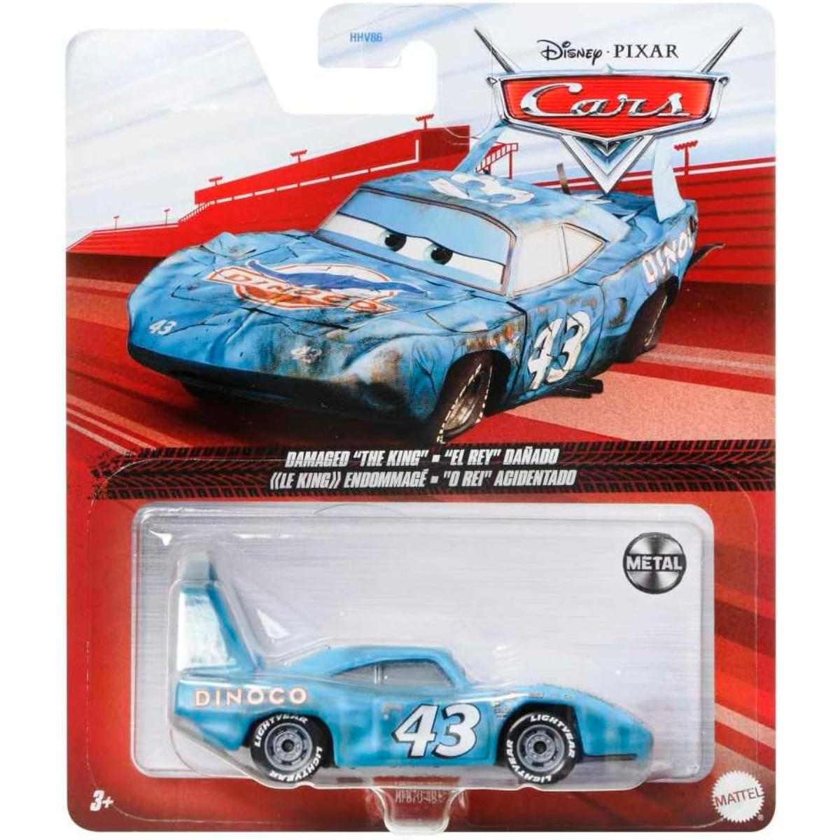 Masinuta din metal, Disney Cars, Damaged The King, HFB70