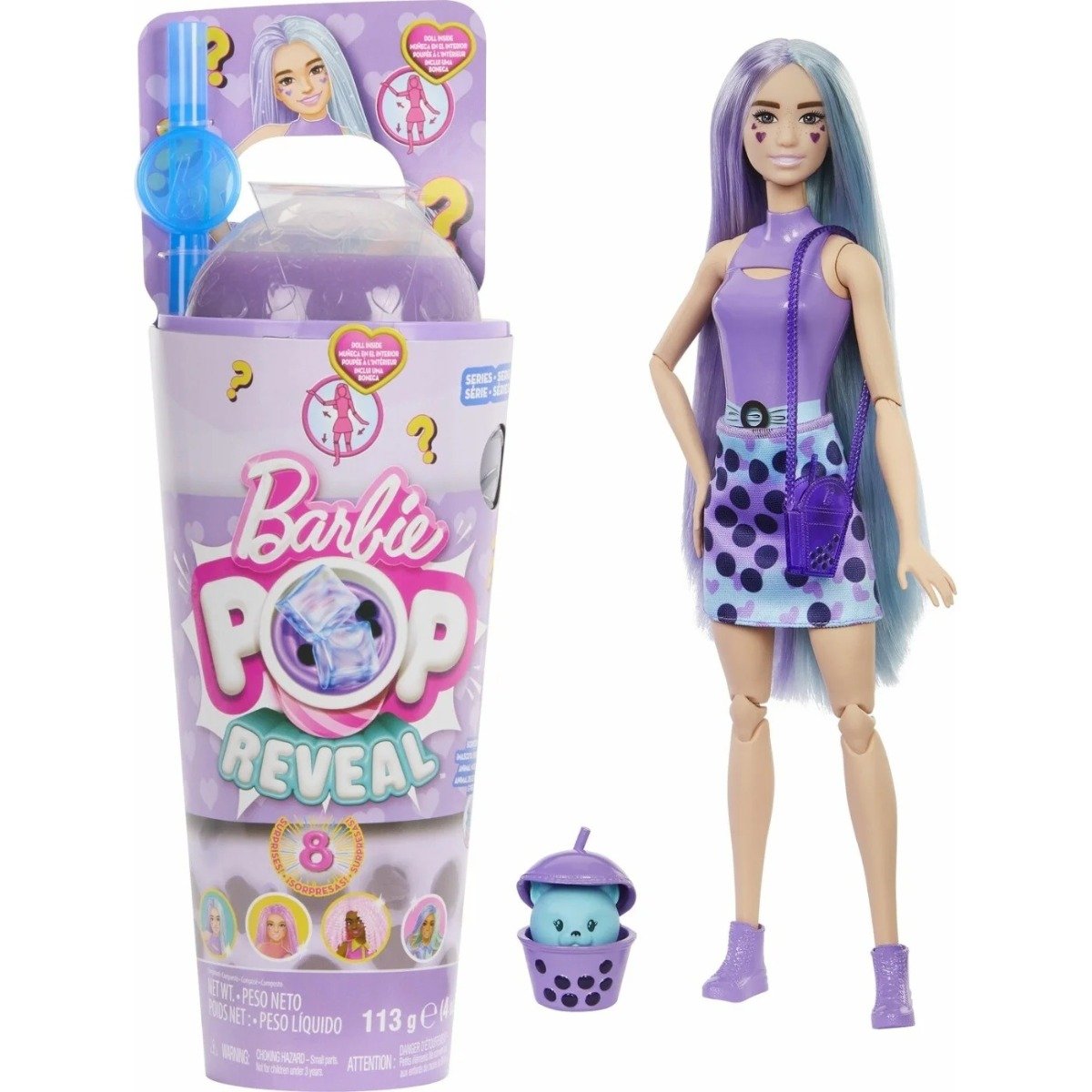 Papusa Barbie, Pop Reveal, Taro Milk, HTJ19