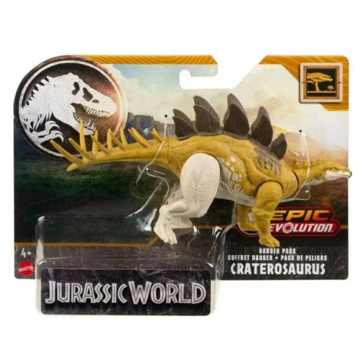 Figurina dinozaur articulata, Jurassic World, Epic Evolution Danger Craterosaurus, HTK52