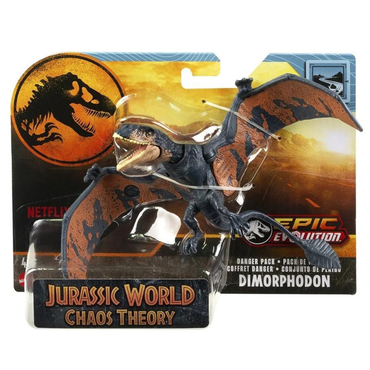 Figurina dinozaur articulata, Jurassic World, Dimorphodon, HTK54