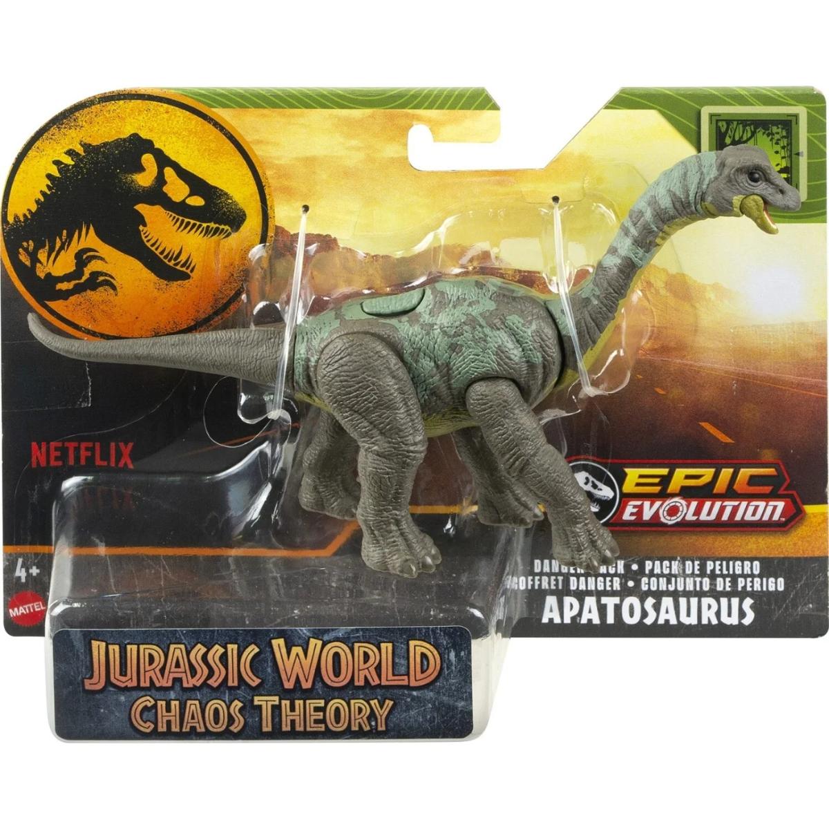 Figurina dinozaur articulata, Jurassic World, Apatosaurus, HTK58