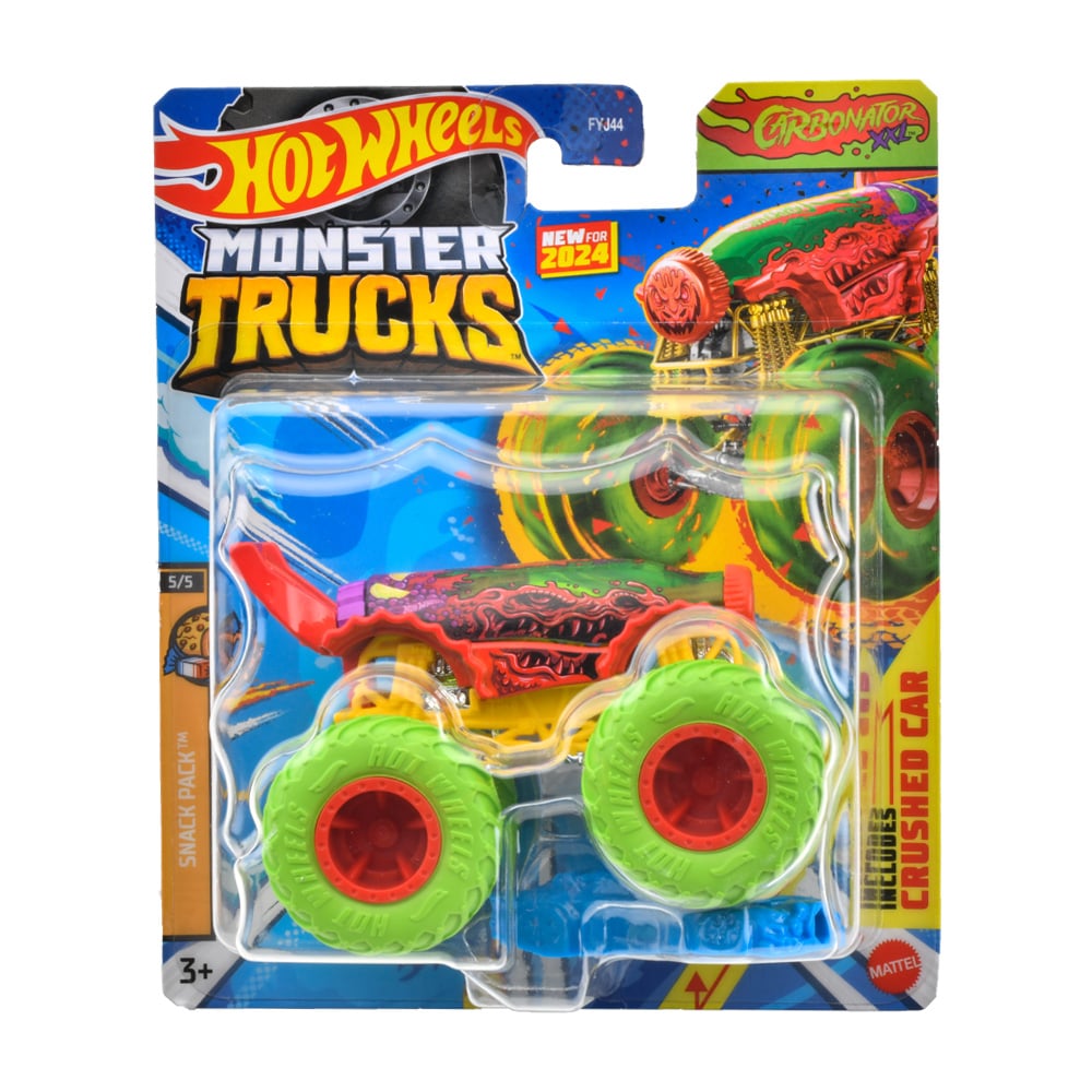 Masinuta Hot Wheels Monster Truck, Carbonator XXL, HTM47