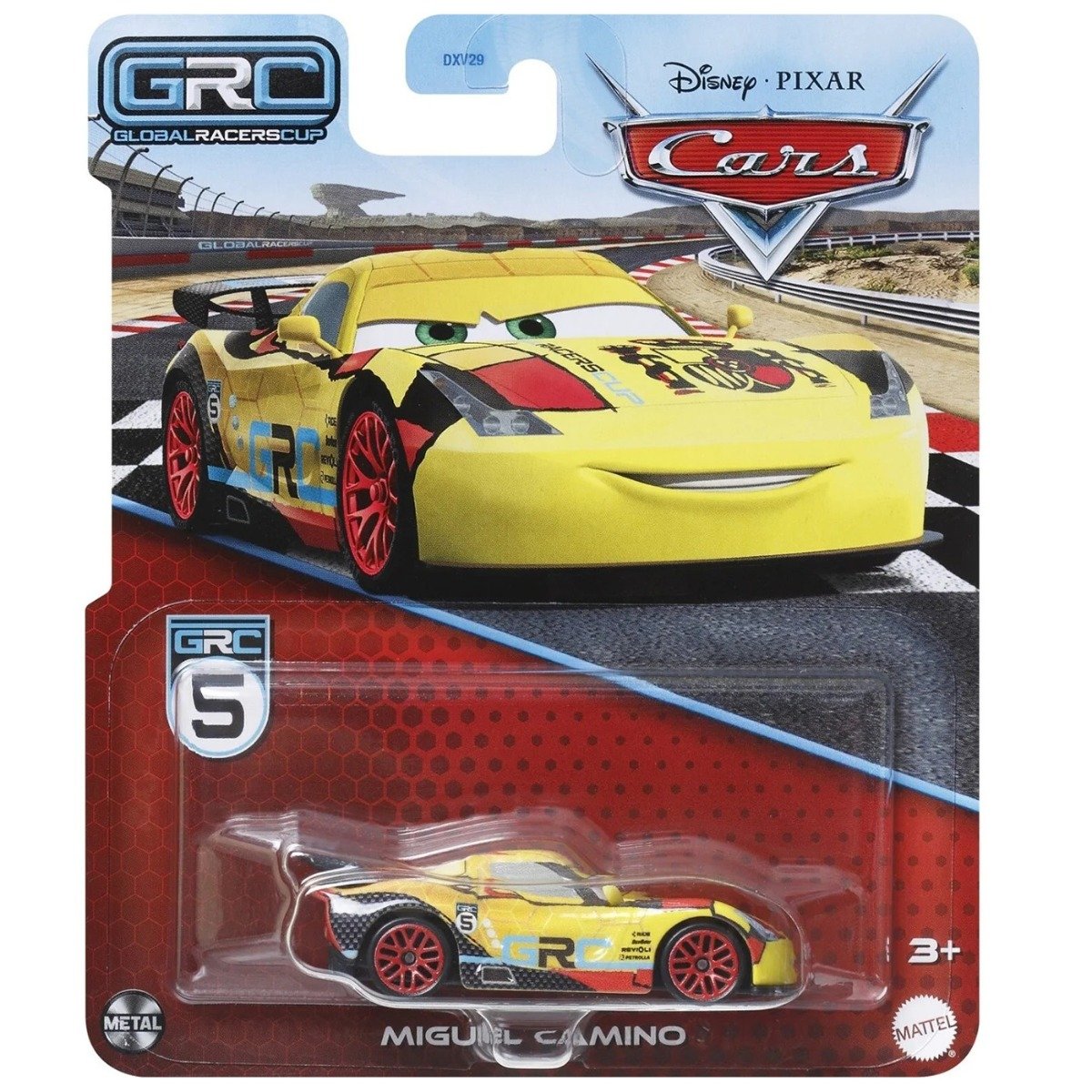 Masinuta din metal, Disney Cars, Miguel Camino, HTY08