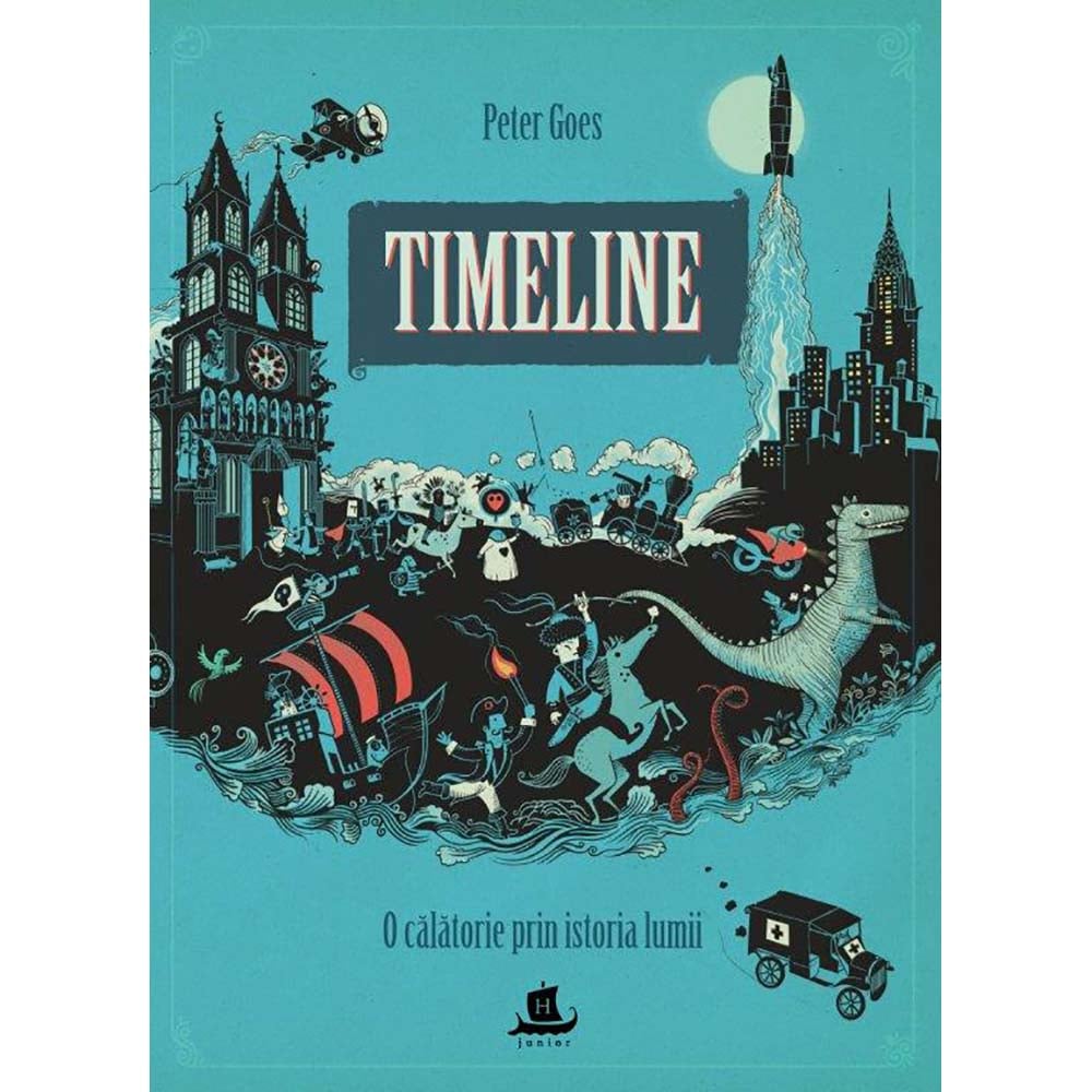 Carte Editura Humanitas, Timeline: O calatorie prin istoria lumii, Peter Goes Carti pentru copii 2023-09-21
