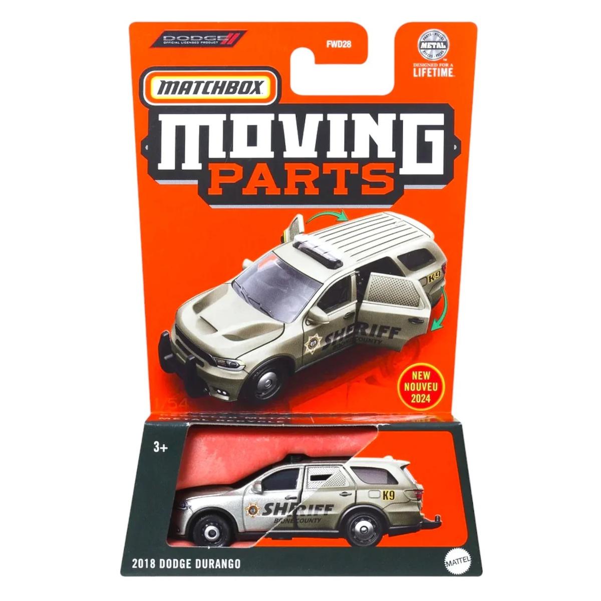 Masinuta Matchbox, Moving Parts, 2018 Dodge Durango, HVM78