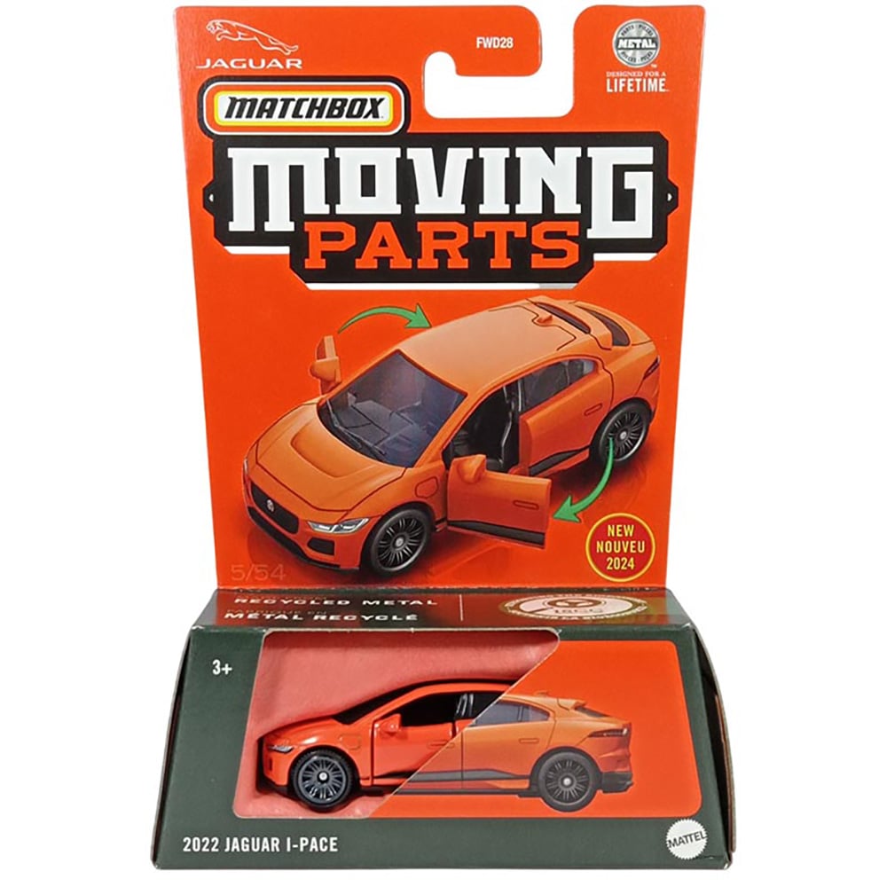 Masinuta Matchbox, Moving Parts, 2022 Jaguar I-Pace, HVM85