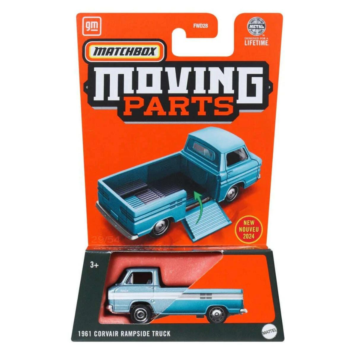 Masinuta Matchbox, Moving Parts, 1961 Corvair Rampside Truck, HVM90