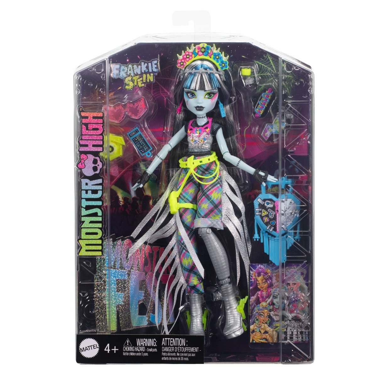 Papusa Monster High, Monster Fest, Frankie Stein, HXH79