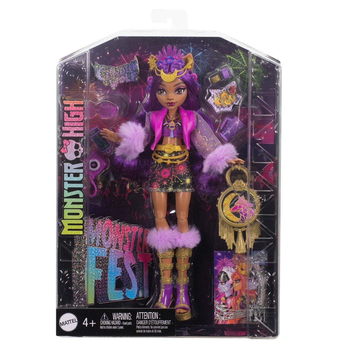 Papusa Monster High, Monster Fest, Lagoona Clawdeen, HXH80