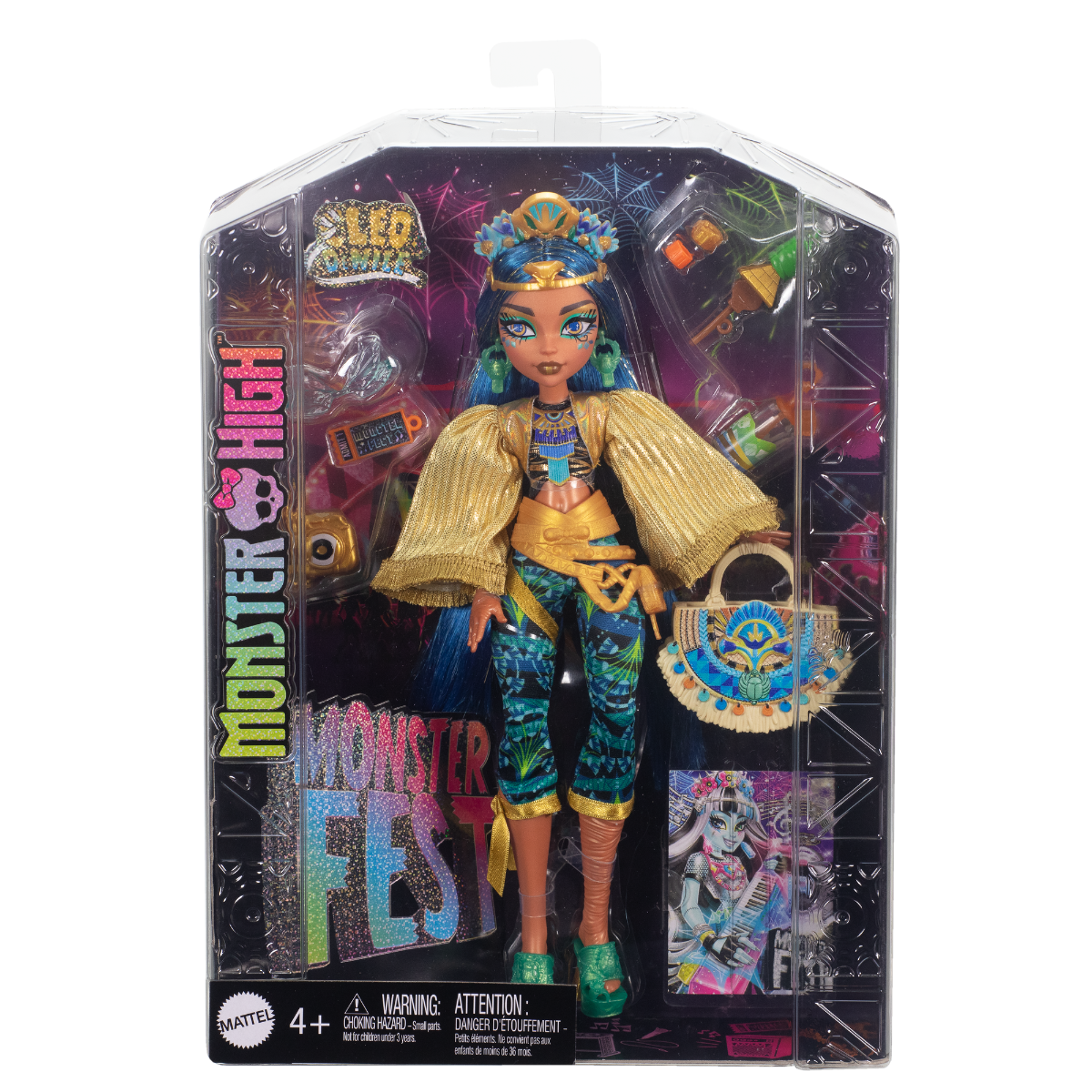 Papusa Monster High, Monster Fest, Cleo De Nille, HXH81