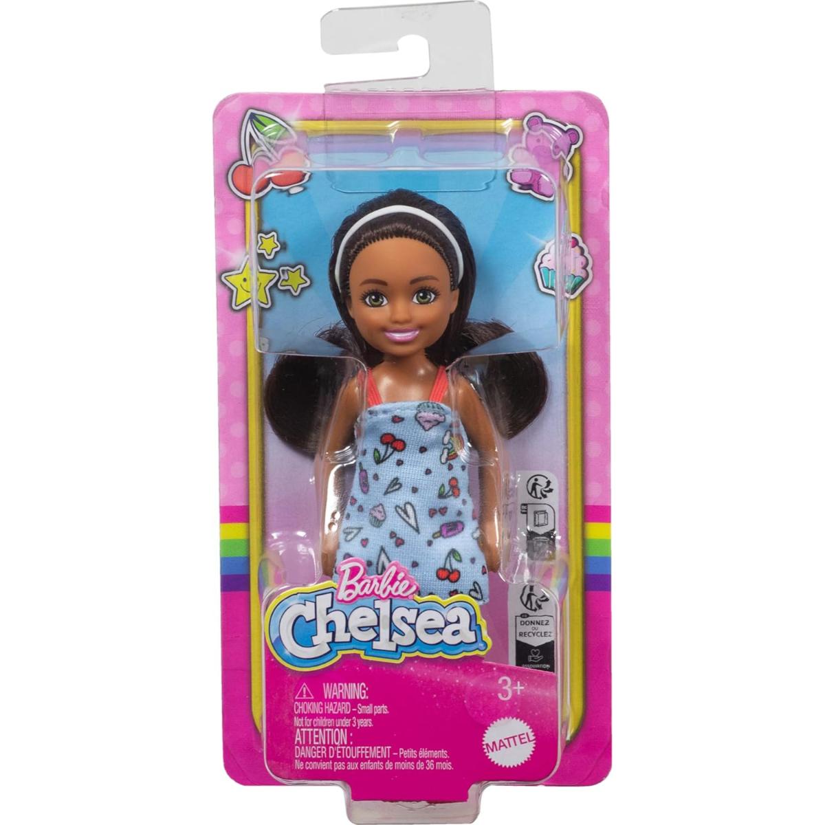 Papusa Barbie Chelsea, Blue Dress, HXM97