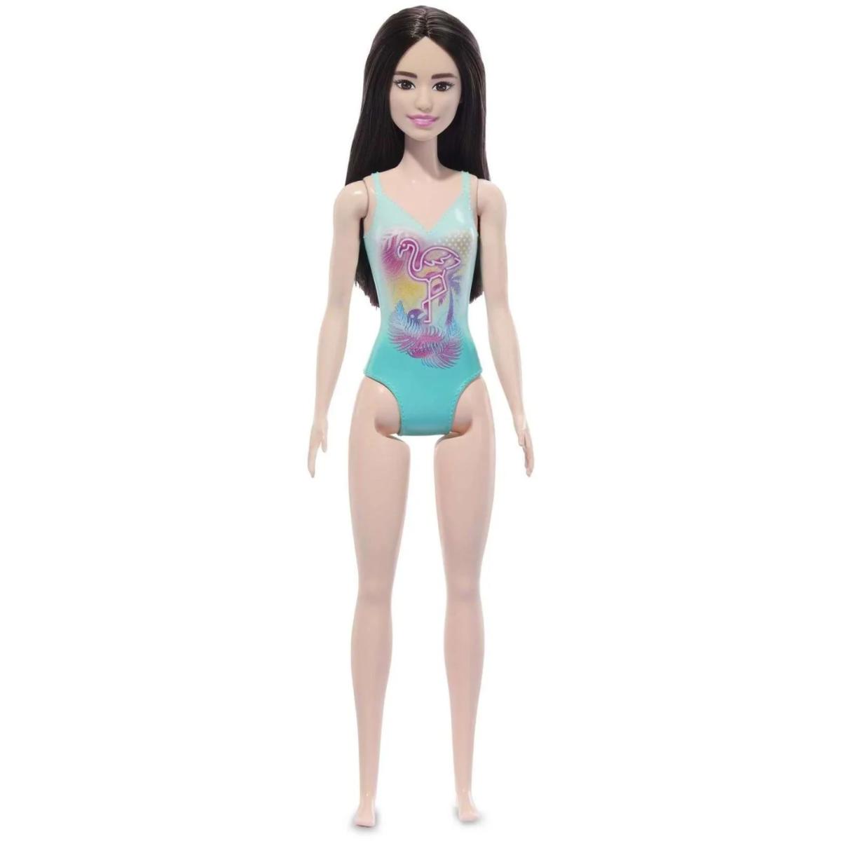 Papusa Barbie, La plaja in costum de baie, Tropical Blue, HXX51