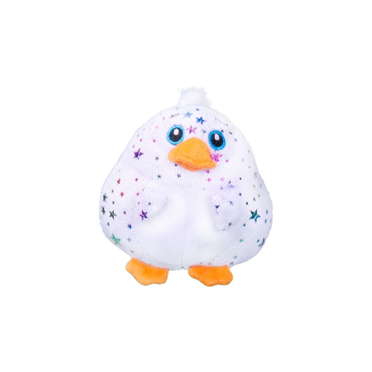 Jucarie de plus Noriel, Pui, Alb, 13 cm