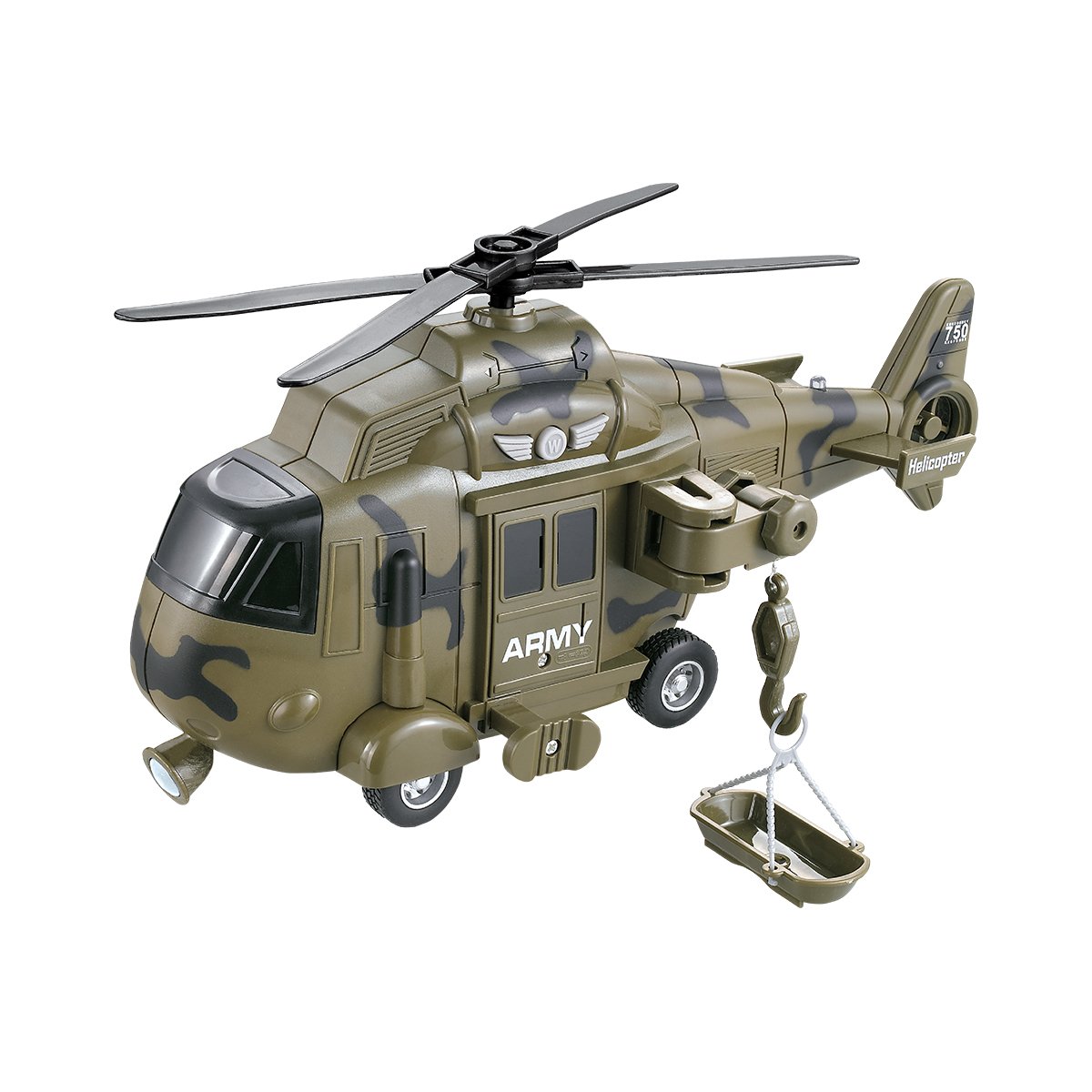 Elicopter militar cu lumini si sunete Cool Machines Cool Machines imagine noua responsabilitatesociala.ro