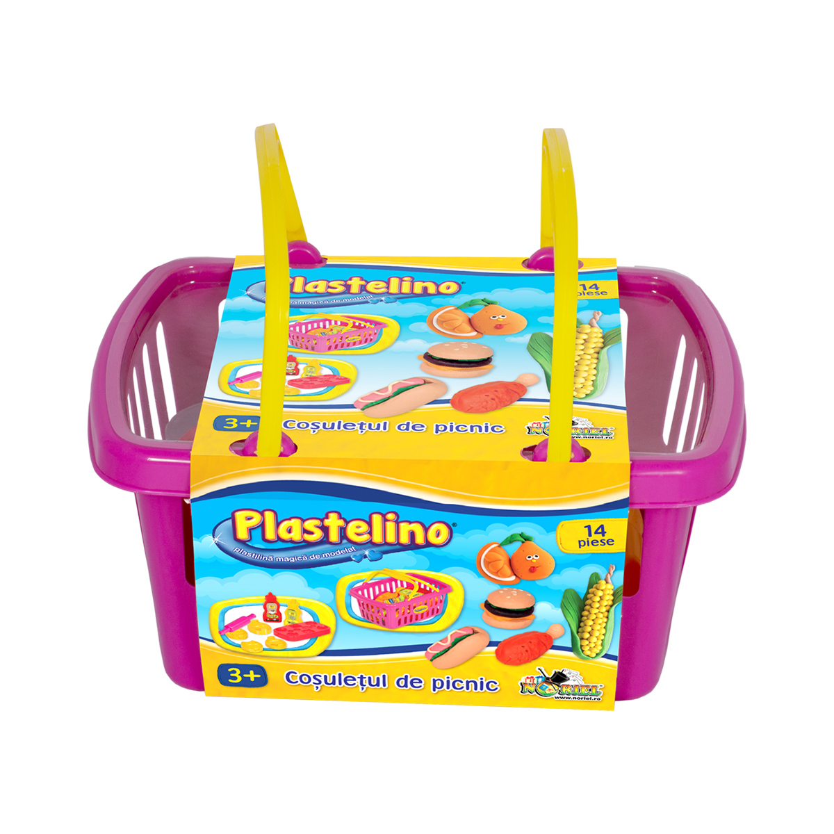 Set de modelare plastelino, cosuletul de picnic