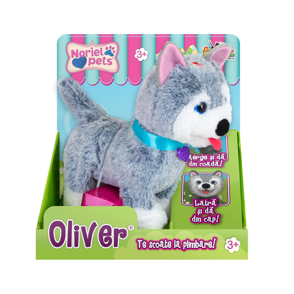 Jucarie de plus interactiva Noriel Pets - Oliver
