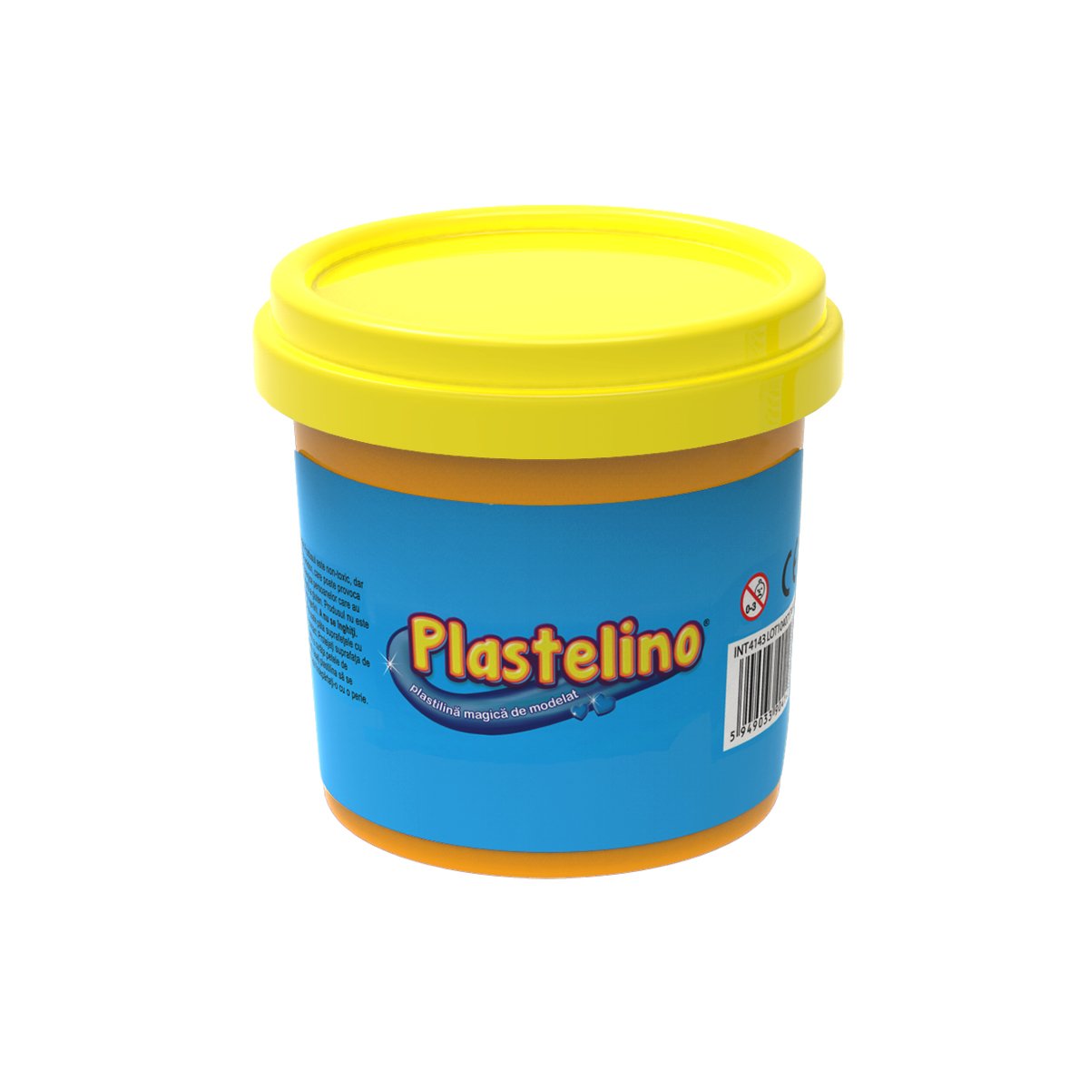 Plastelino – Tub de plastilina, Galben noriel.ro imagine noua