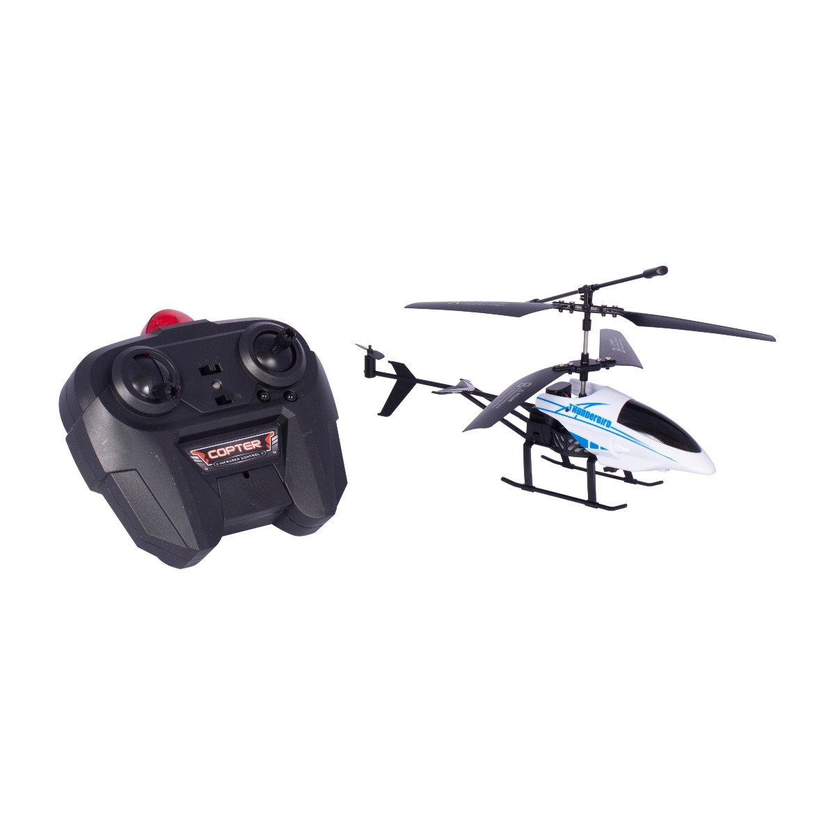 Elicopter cu telecomanda cool machines noriel, alb