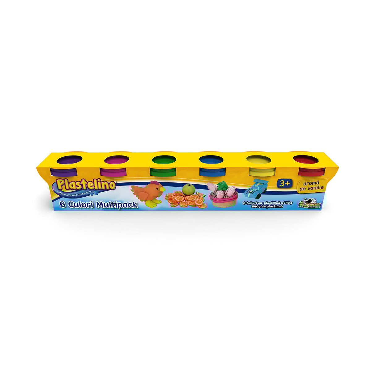 Plastelino - multipack 6 culori ii
