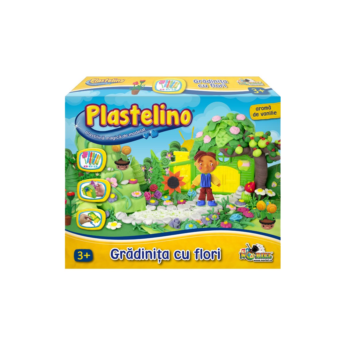 Plastelino - Gradinita cu Flori din Plastilina II