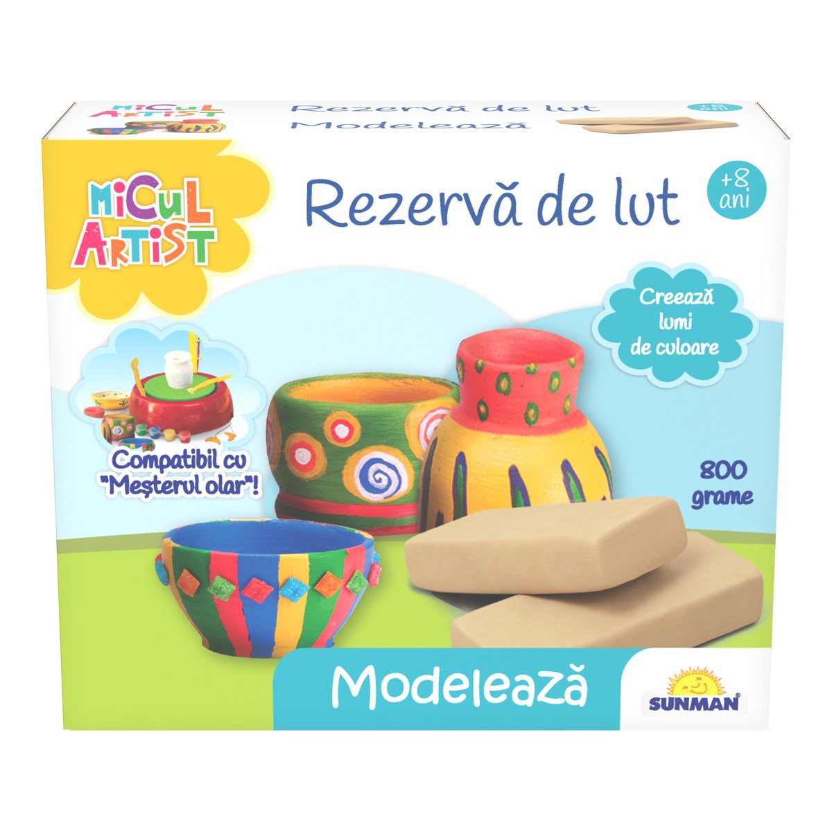 Rezerva de lut, Micul Artist, Modeleaza