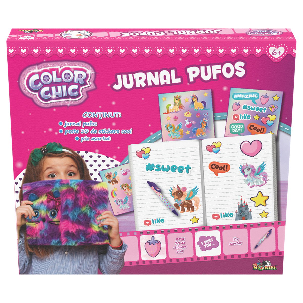 Jurnal pufos Color Chic, Pisicuta Color Chic