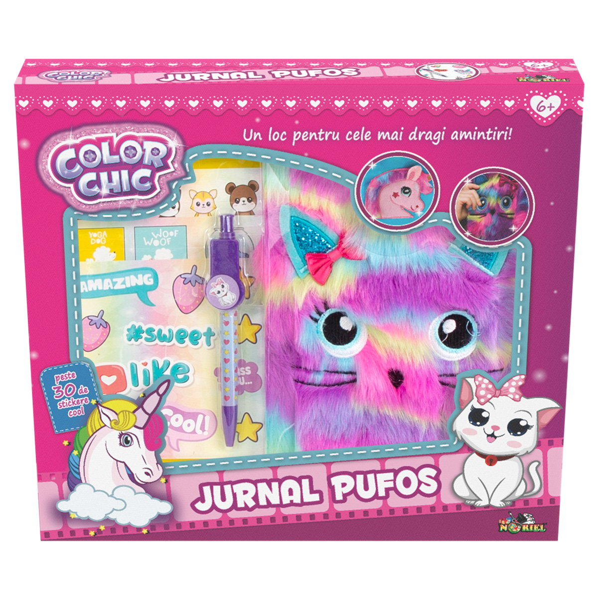 Jurnal pufos Color Chic, Pisicuta Color Chic