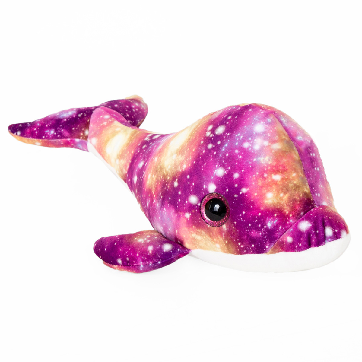 Jucarie de plus Noriel, Delfin Galaxy, roz, 44 cm Delfin imagine 2022 protejamcopilaria.ro