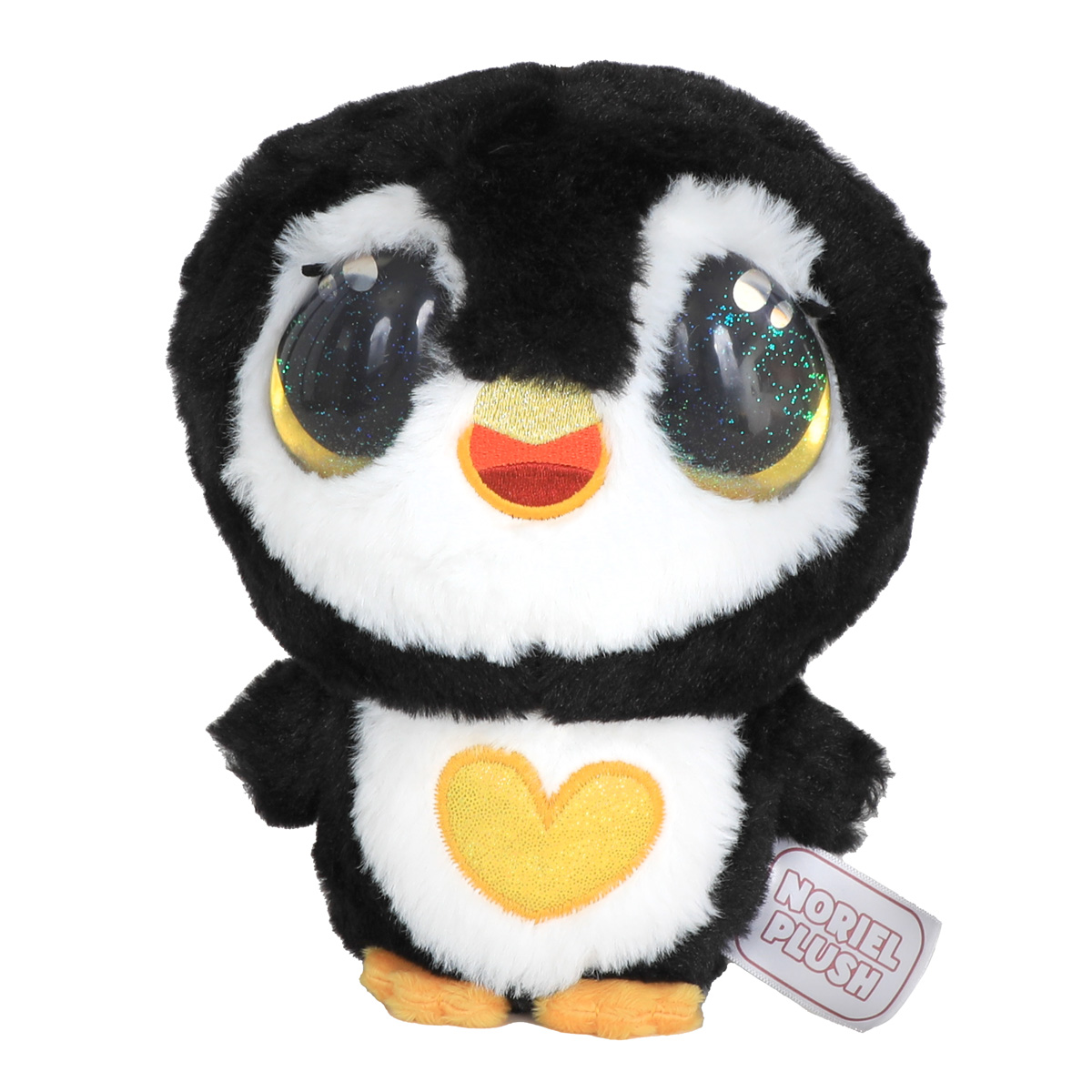 Jucarie de plus Noriel, Pinguin Polly, 20 cm Jucarie imagine noua responsabilitatesociala.ro