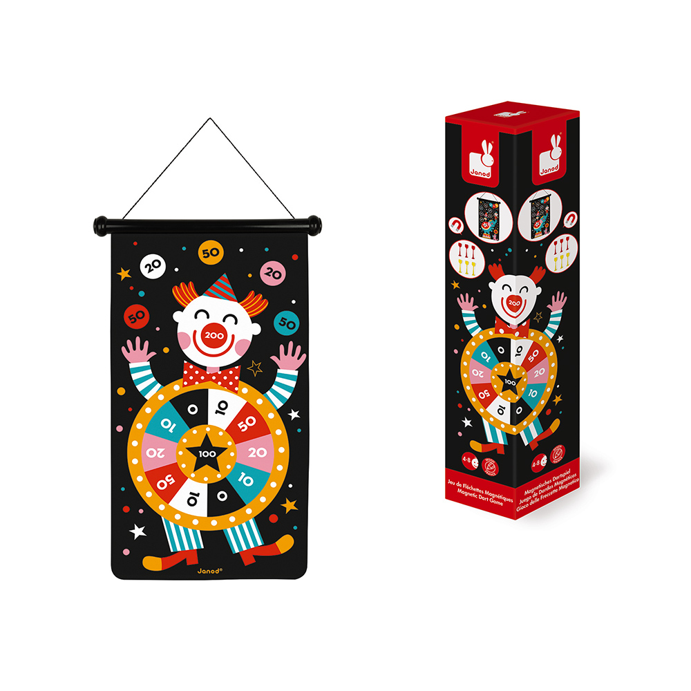 Set darts magnetic janod, 65 cm