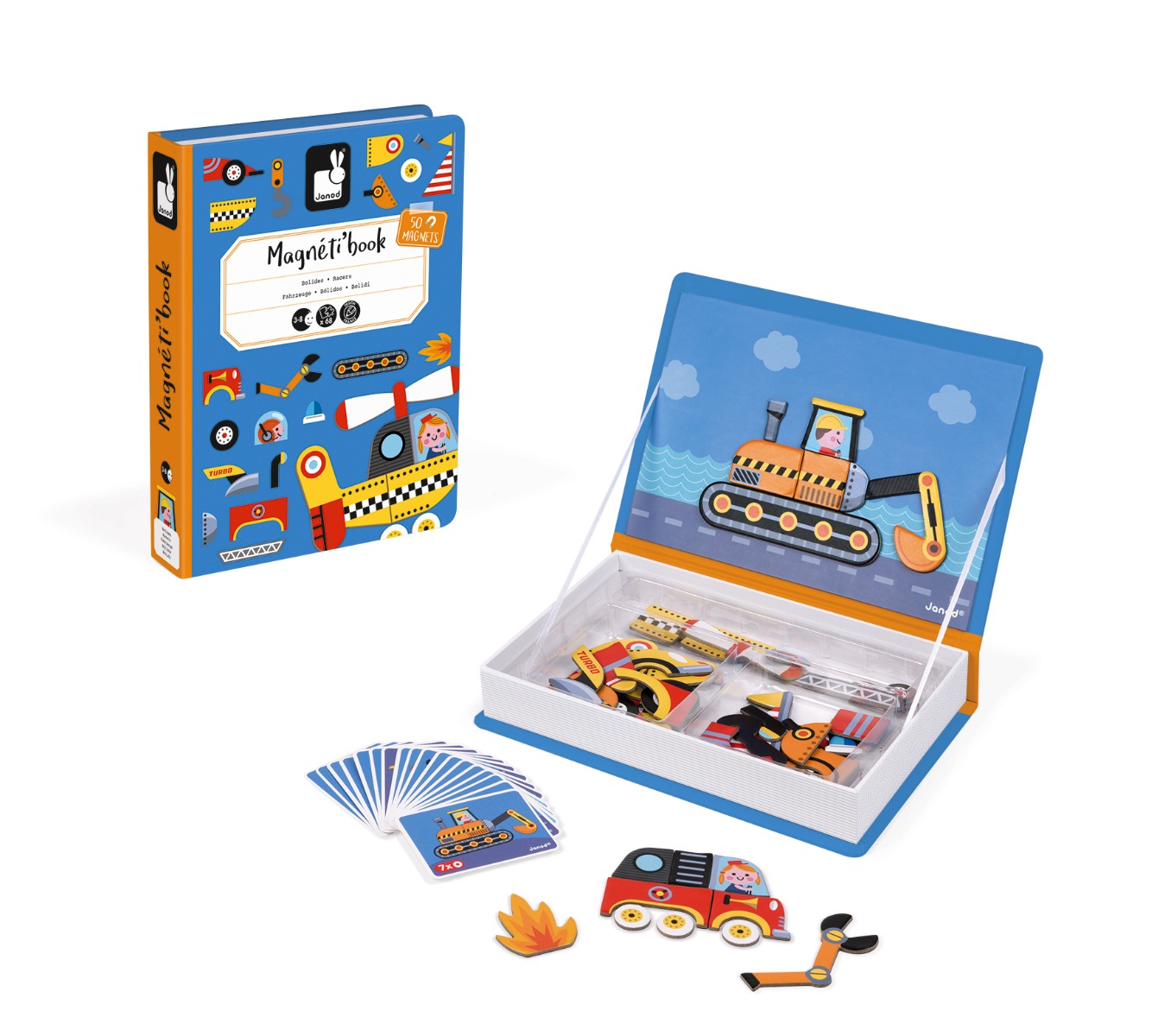 Carte magnetica janod - vehicule