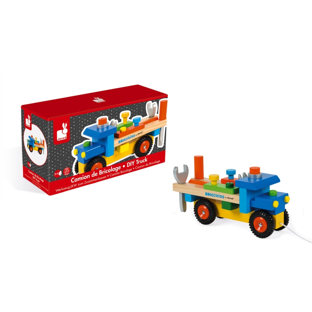 Camion din lemn 2 in 1 Janod