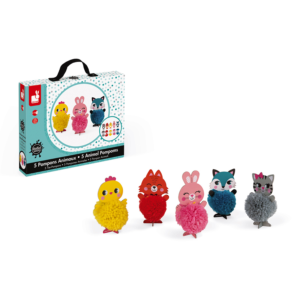 Set de creatie, animalute, janod