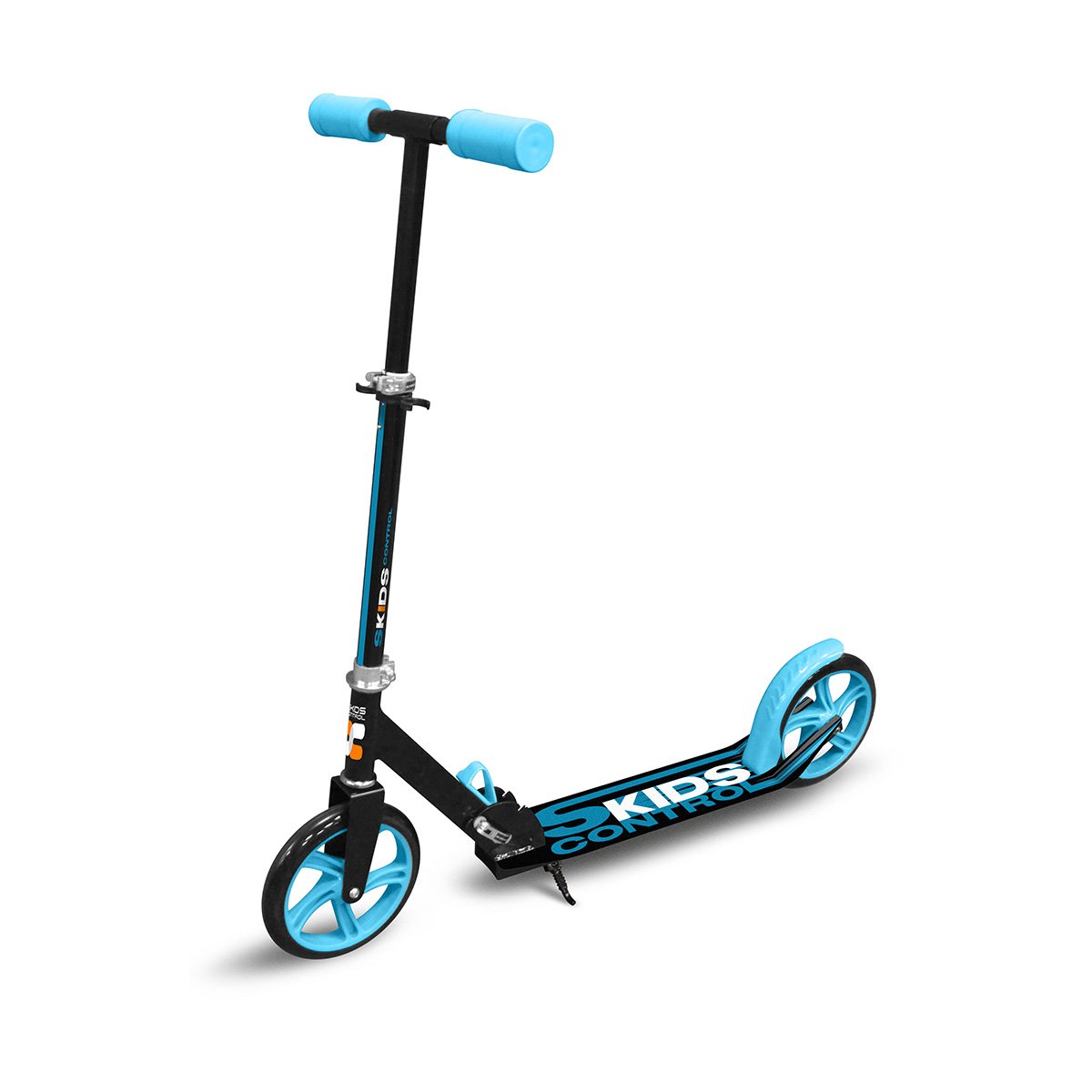 Trotineta cu 2 roti si cric, pliabila, stamp skids control